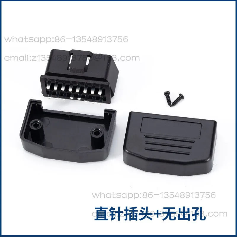 Car male connector OBD2 connector plug + shell + line card + screw OBDII plug J1962M
Car male connector OBD2 connector plug + shell + line card + screw OBDII plug J1962M