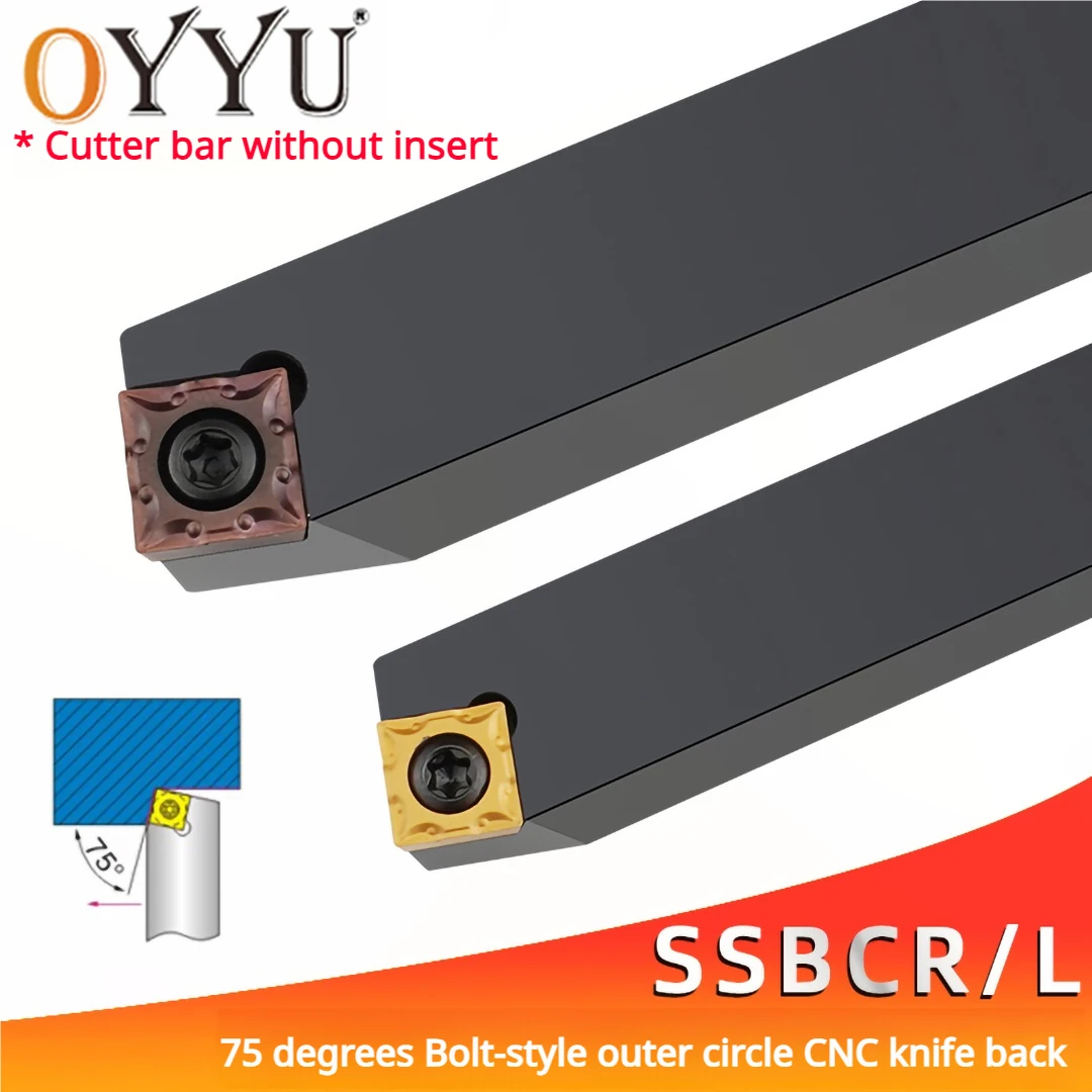 OYYU SSBCR1212H09 SSBCR1616H09 SSBCR2020K09 SSBCR2525M09 SSBCR2020K12 SSBCR2525M12 External Tools Holder Shank CNC SSBCR SSBCL
OYYU SSBCR1212H09 SSBCR1616H09 SSBCR2020K09 SSBCR2525M09 SSBCR2020K12 SSBCR2525M12 External Tools Holder Shank CNC SSBCR SSBCL