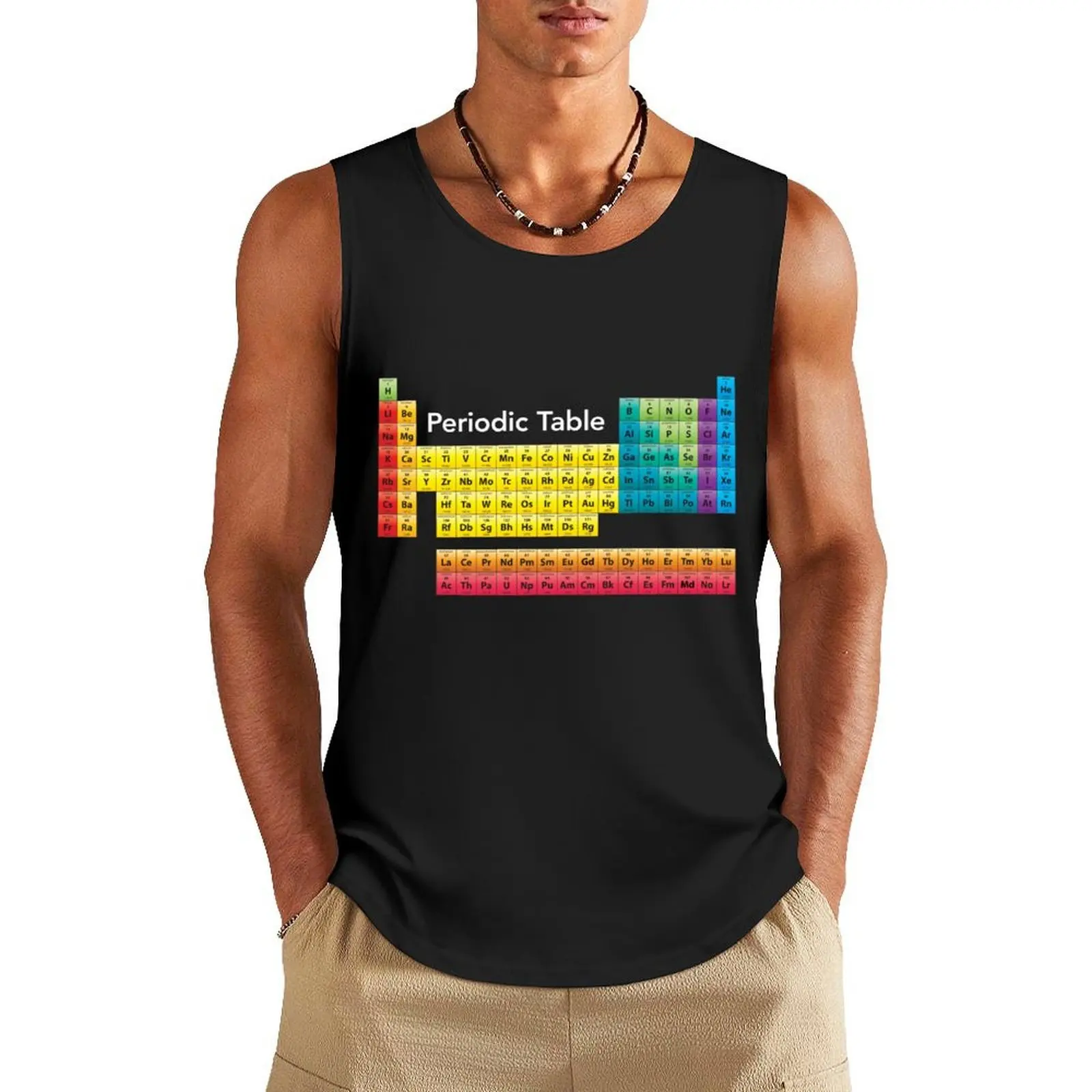 Chemical Periodic Table Tank Top summer clothes man 2025 t-shirt for men Men's sleeveless gym men
Chemical Periodic Table Tank Top summer clothes man 2025 t-shirt for men Men's sleeveless gym men