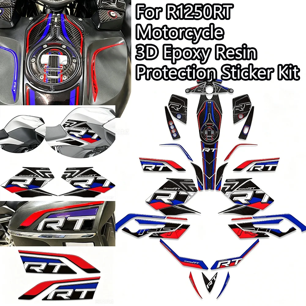 For Motorcycle R1250RT R 1250 RT 2021 2022 2023 2024 2025 Motorcycle 3D Epoxy Resin Protection Sticker Kit
For Motorcycle R1250RT R 1250 RT 2021 2022 2023 2024 2025 Motorcycle 3D Epoxy Resin Protection Sticker Kit