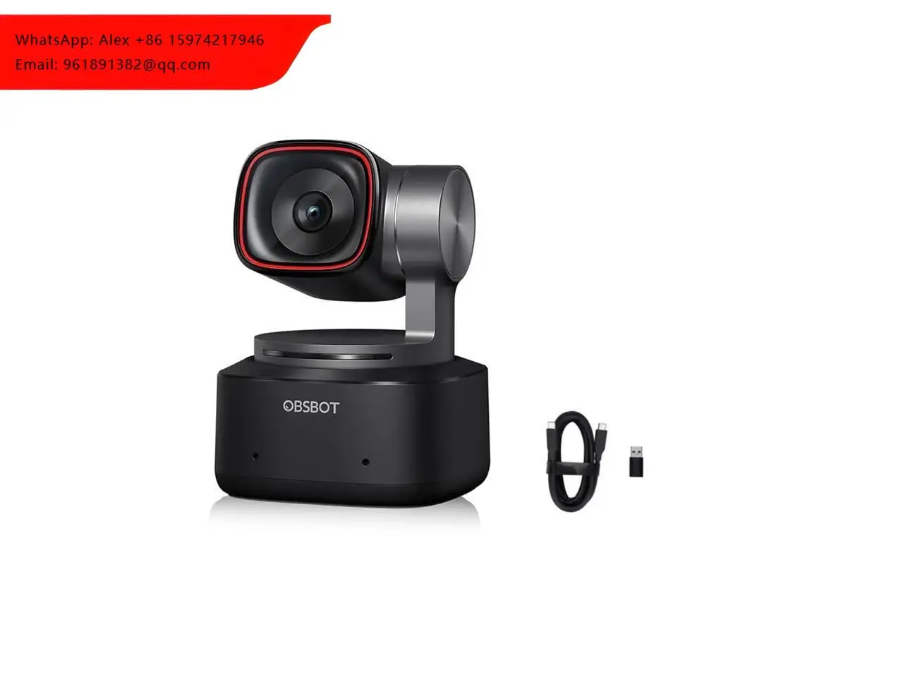 OBSBOT Tiny 2 AI Webcam 4K 4K AI Webcam, 60FPS, HDR, Auto Focus, AI Tracking, PTZ Voice/Gesture Control For Streaming & Meetings
OBSBOT Tiny 2 AI Webcam 4K 4K AI Webcam, 60FPS, HDR, Auto Focus, AI Tracking, PTZ Voice/Gesture Control For Streaming & Meetings