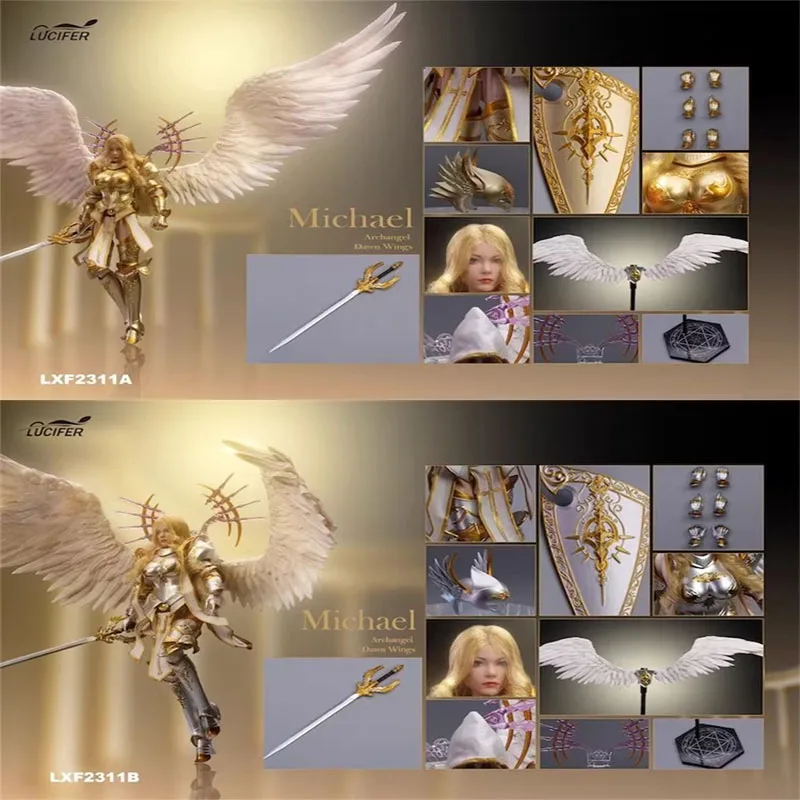Lucifer LXF2311 1/12 Female Soldier Dawn Wings Michael 6'' Action Figure Model Toy In Stock
Lucifer LXF2311 1/12 Female Soldier Dawn Wings Michael 6'' Action Figure Model Toy In Stock