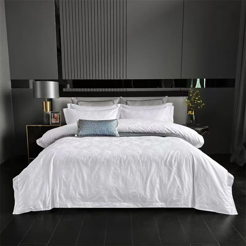 100% Cotton White Satin Jacquard Duvet Cover Single Double Twin Queen King Quilt Cover 5 Stars Hotel Quality Glossy Bedding
100% Cotton White Satin Jacquard Duvet Cover Single Double Twin Queen King Quilt Cover 5 Stars Hotel Quality Glossy Bedding