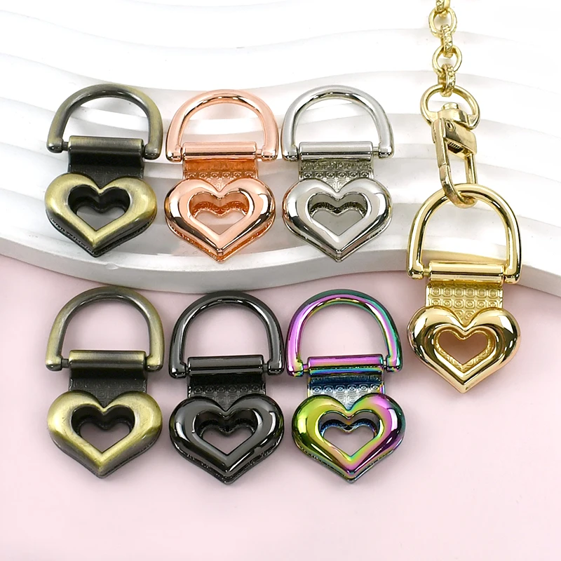 4/10Pcs Meetee 19mm Heart Metal D Ring Buckle Bag Side Clip Clasp Handbag Strap Chain Hanger Connector Hook Hardware Accessories
4/10Pcs Meetee 19mm Heart Metal D Ring Buckle Bag Side Clip Clasp Handbag Strap Chain Hanger Connector Hook Hardware Accessories