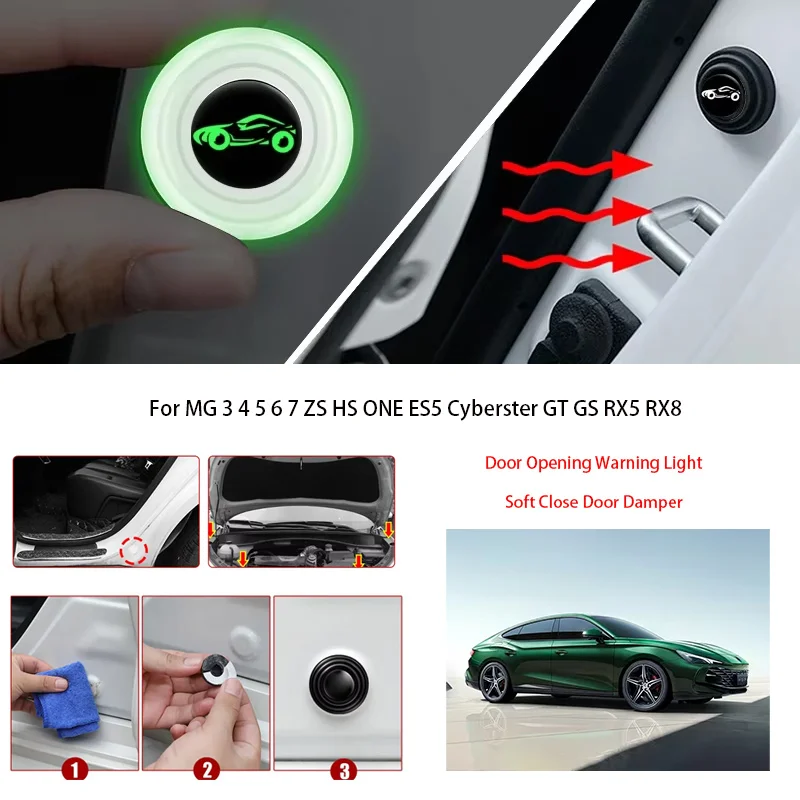 4pcs Car Door Silicone Pad Silicone Door Shock Pad For MG 3 4 5 6 7 ZS HS ONE ES5 Cyberster GT GS RX5 RX8
4pcs Car Door Silicone Pad Silicone Door Shock Pad For MG 3 4 5 6 7 ZS HS ONE ES5 Cyberster GT GS RX5 RX8