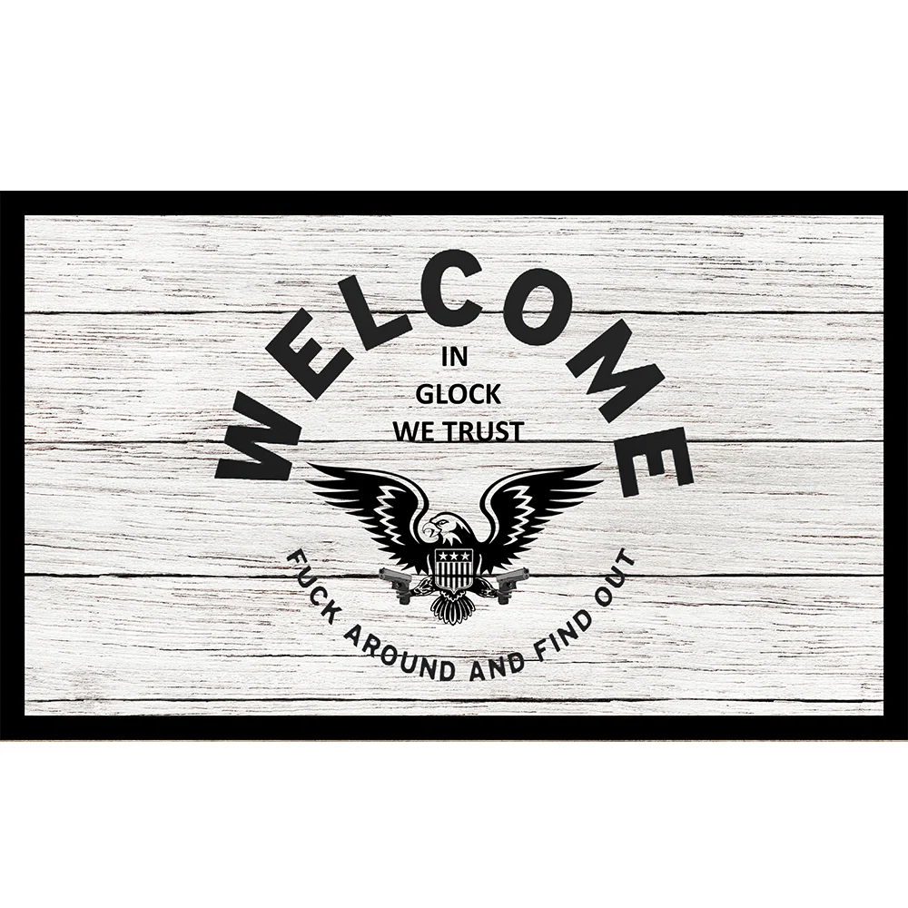 Doormat WELCOME IN GLOCK bathroom accessories Non-slip Mat,House Decor Mat Welcome Doormat,Funny Mat,Indoor Mat
Doormat WELCOME IN GLOCK bathroom accessories Non-slip Mat,House Decor Mat Welcome Doormat,Funny Mat,Indoor Mat