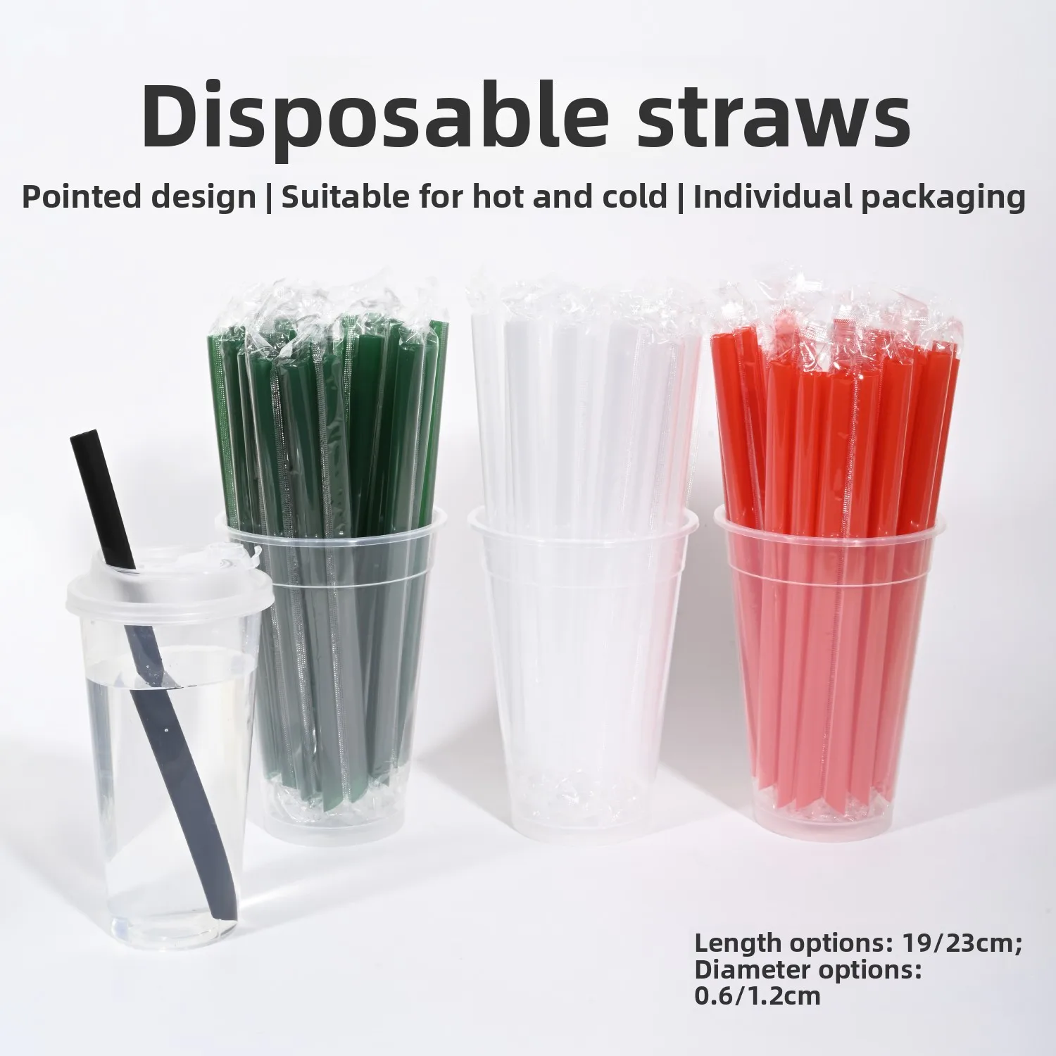 Milk Tea Disposable Thickened Transparent Straw Boba Independent Packaging Food Grade Plastic Straws for Beverages
Milk Tea Disposable Thickened Transparent Straw Boba Independent Packaging Food Grade Plastic Straws for Beverages