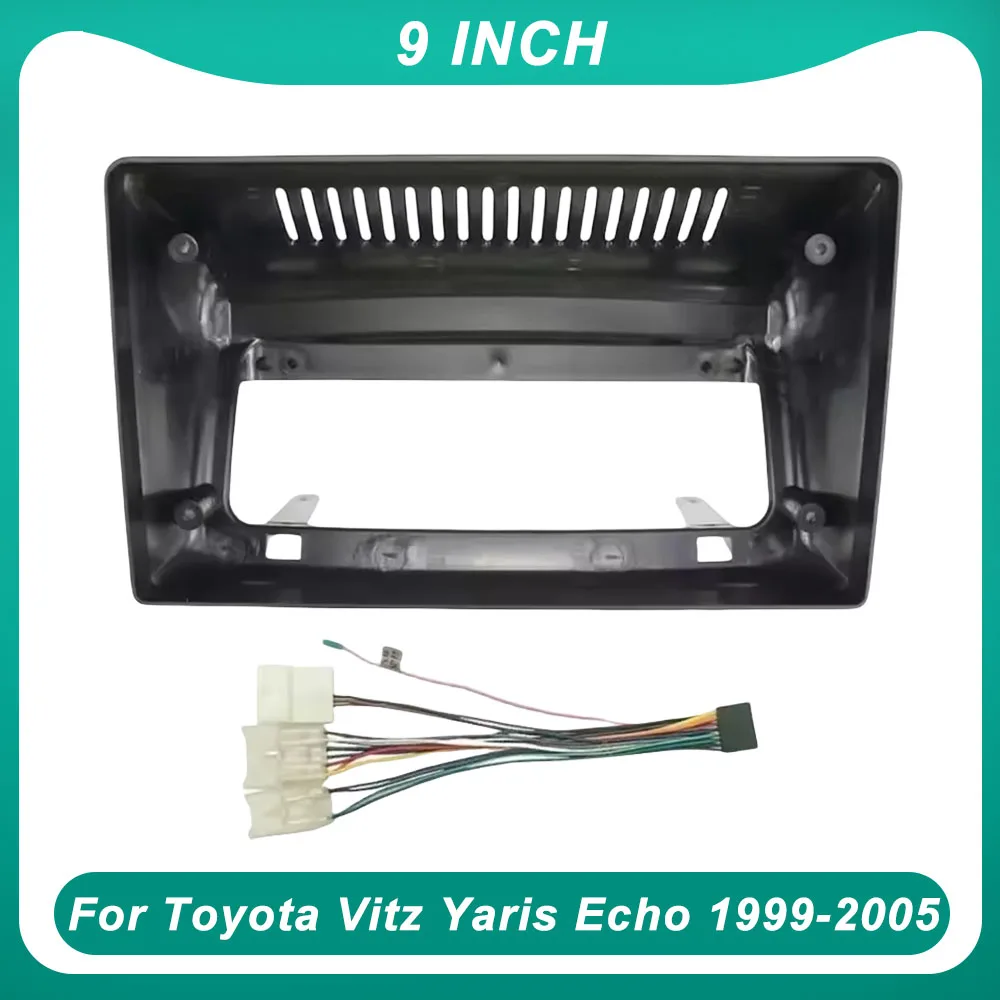 9 Inch Car Frame Fascia Adapter Android Radio Dash Fitting Panel Kit For Toyota Vitz Yaris Echo 1999-2005
9 Inch Car Frame Fascia Adapter Android Radio Dash Fitting Panel Kit For Toyota Vitz Yaris Echo 1999-2005