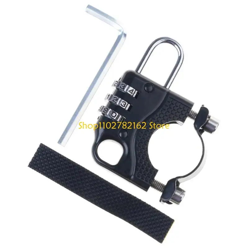 547B Motorcycle 3 Digit Code Combination Lock Antitheft Scooter Helmets Lock for Handlebar Helmets Combination Lock
547B Motorcycle 3 Digit Code Combination Lock Antitheft Scooter Helmets Lock for Handlebar Helmets Combination Lock