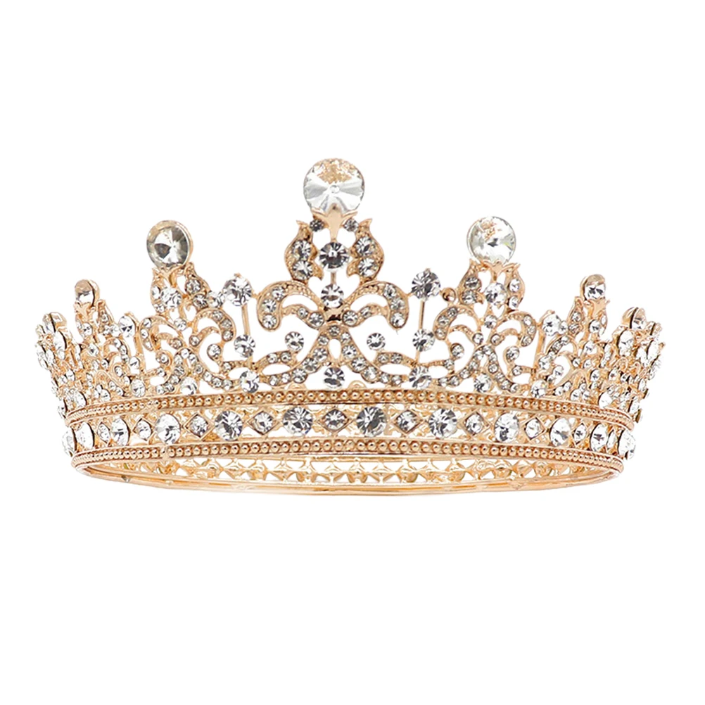 Elegant Bridal Rhinestone Tiara Crystal Baroque Hairpiece Hair Vine Baroque Accessories Safe Durable Wedding Party 
Elegant Bridal Rhinestone Tiara Crystal Baroque Hairpiece Hair Vine Baroque Accessories Safe Durable Wedding Party