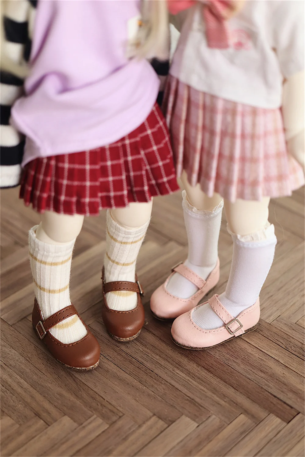 BJD Doll Shoes 1/6 Girls Toys Small Soft Leather Shoes White Brown Black Round Toe Single Square Buckle Gifts Doll Accessories
BJD Doll Shoes 1/6 Girls Toys Small Soft Leather Shoes White Brown Black Round Toe Single Square Buckle Gifts Doll Accessories