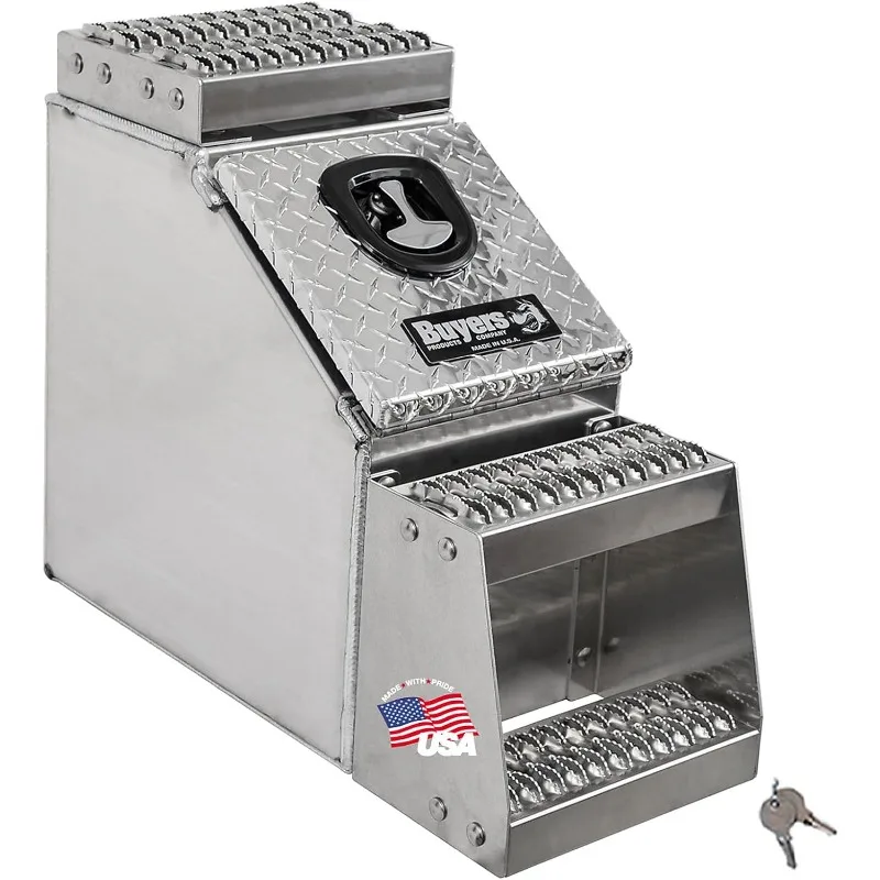 1705181 Сверхмощная алюминиевая подседельная коробка с серебряным алмазным протектором, 24 x 28 x 18 дюймов, рамочные ступеньки со встроенным S
1705181 Сверхмощная алюминиевая подседельная коробка с серебряным алмазным протектором, 24 x 28 x 18 дюймов, рамочные ступеньки со встроенным S