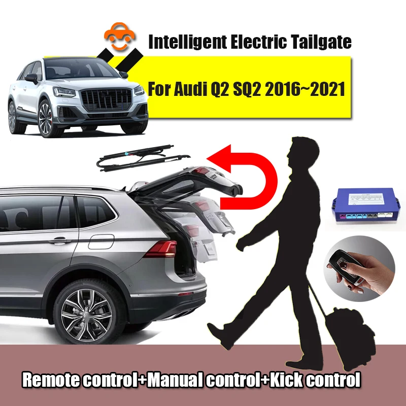 Car Power Trunk Lift Electric Hatch Tailgate Strut Auto Rear Door Actuator For Audi Q2 SQ2 2016~2021 Key Control Silently
Car Power Trunk Lift Electric Hatch Tailgate Strut Auto Rear Door Actuator For Audi Q2 SQ2 2016~2021 Key Control Silently
