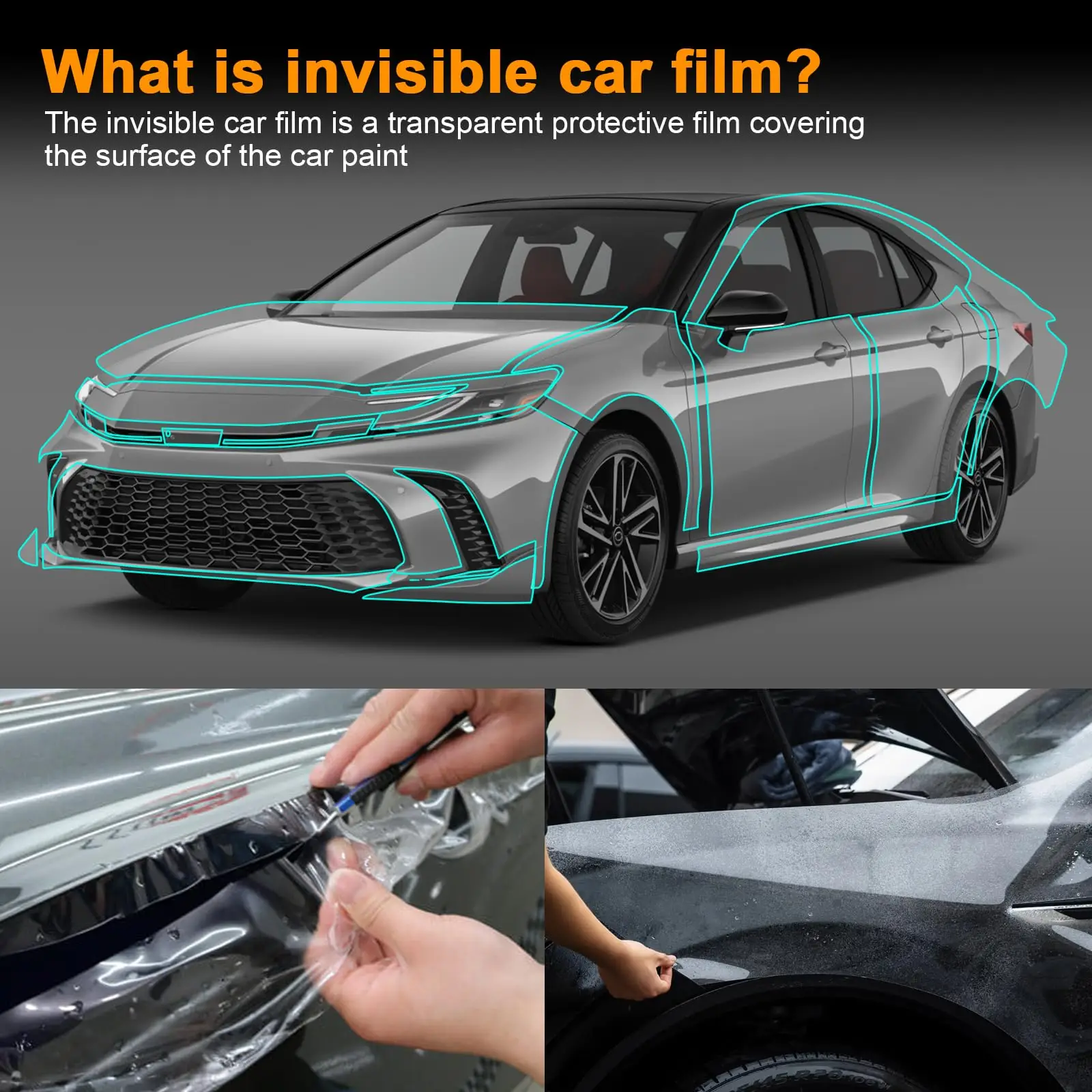 8.5Mil TPU Scratch-resistant Car Paint Protection Film For Toyota Camry 2025 Car Body Transparent Bra Per-cut PPF Kit
8.5Mil TPU Scratch-resistant Car Paint Protection Film For Toyota Camry 2025 Car Body Transparent Bra Per-cut PPF Kit