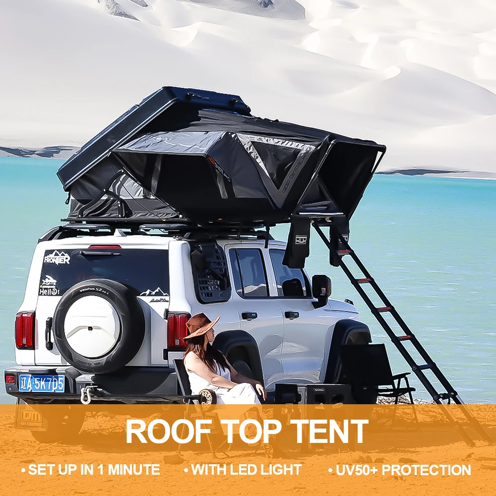 Overland ABS Hard Shell Rooftop Tent 2-3 Person Waterproof 4x4 Offroad Camping Car Roof Top Tent
Overland ABS Hard Shell Rooftop Tent 2-3 Person Waterproof 4x4 Offroad Camping Car Roof Top Tent