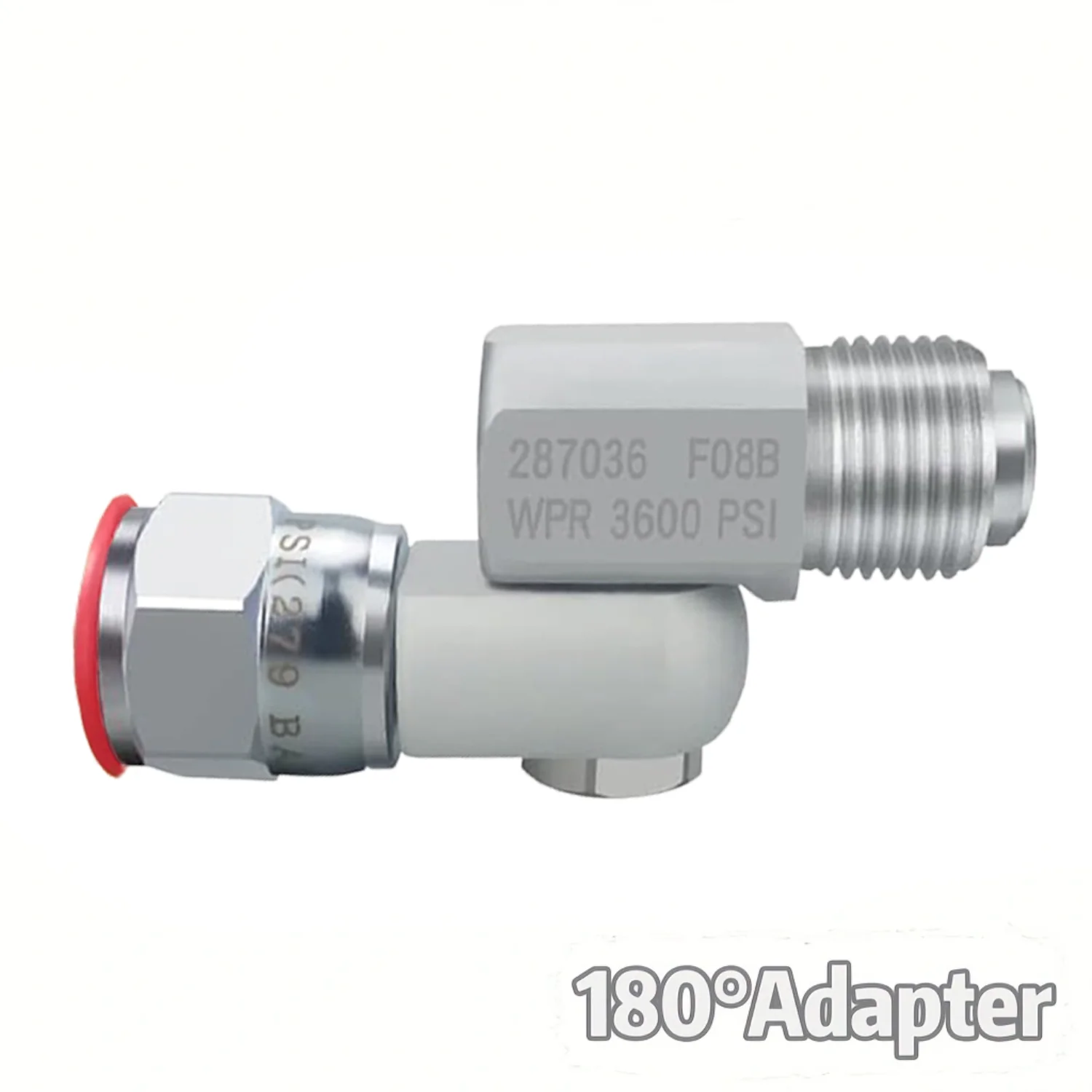 180 Degree Rotation Universal Adapter 1pcs Airless Paint Spray Gun, 7/8 Inch Thread Compatible With 287036, Easy-Turn Direction
180 Degree Rotation Universal Adapter 1pcs Airless Paint Spray Gun, 7/8 Inch Thread Compatible With 287036, Easy-Turn Direction