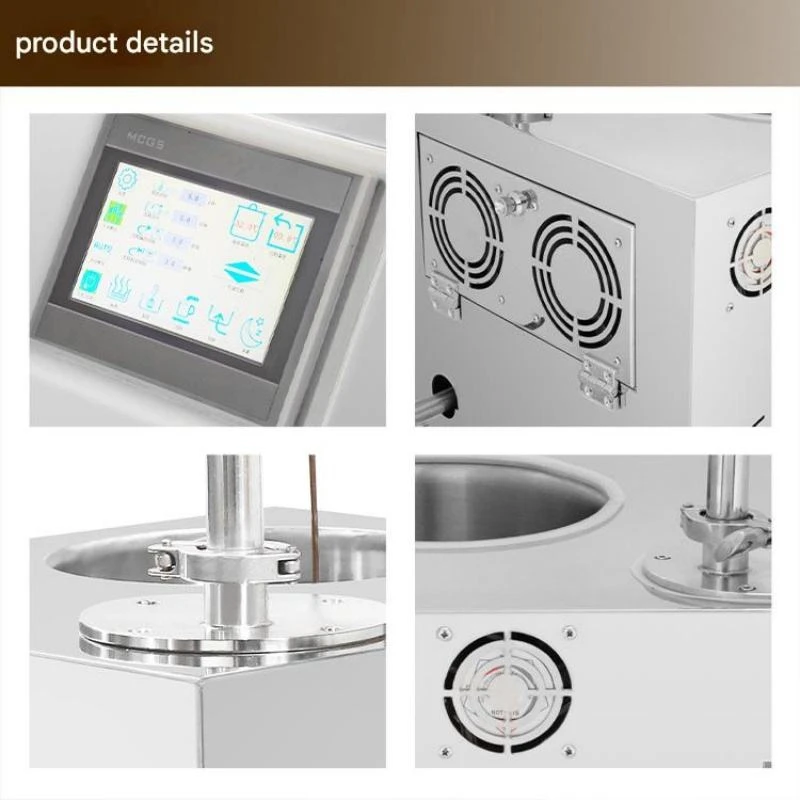 Chocolate Melting and Tempering Machine All in One Chocolate Dispenser Machine for Dipping and Molding
Chocolate Melting and Tempering Machine All in One Chocolate Dispenser Machine for Dipping and Molding