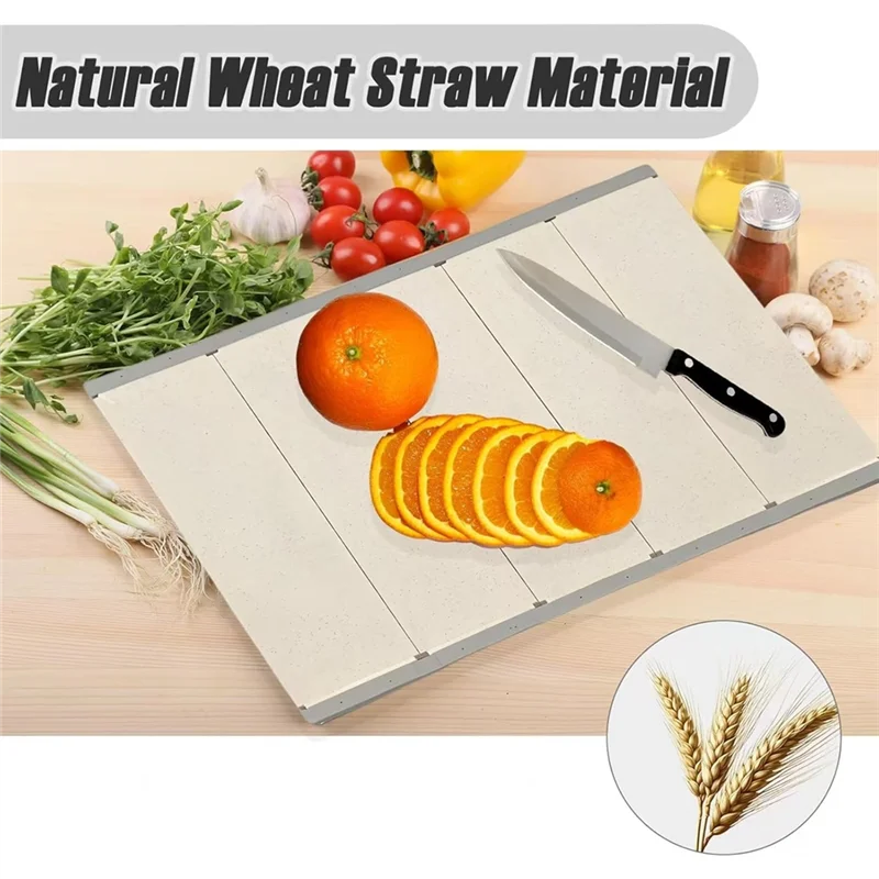 ABCA-Camping Cutting Board Flexible Foldable And Portable For Fruits, Vegetables, Meats And Cheeses
ABCA-Camping Cutting Board Flexible Foldable And Portable For Fruits, Vegetables, Meats And Cheeses