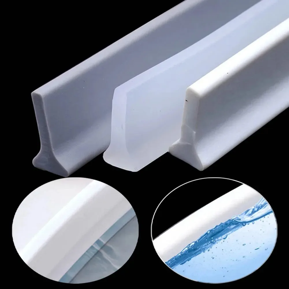 1pc Shower Barrier Water Stopper Bathroom Waterproof Strip Water Retaining Strip Bendable Door Bottom Sealing Strip
1pc Shower Barrier Water Stopper Bathroom Waterproof Strip Water Retaining Strip Bendable Door Bottom Sealing Strip