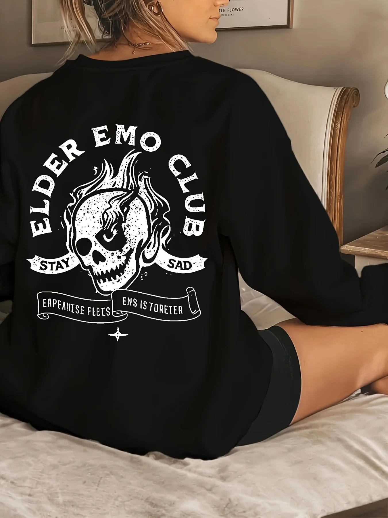 Skull Graphic Printing Autumn and Winter Cotton Men's and Women's Sweatshirts Outdoor Sports Leisure Fashion Trend
Skull Graphic Printing Autumn and Winter Cotton Men's and Women's Sweatshirts Outdoor Sports Leisure Fashion Trend