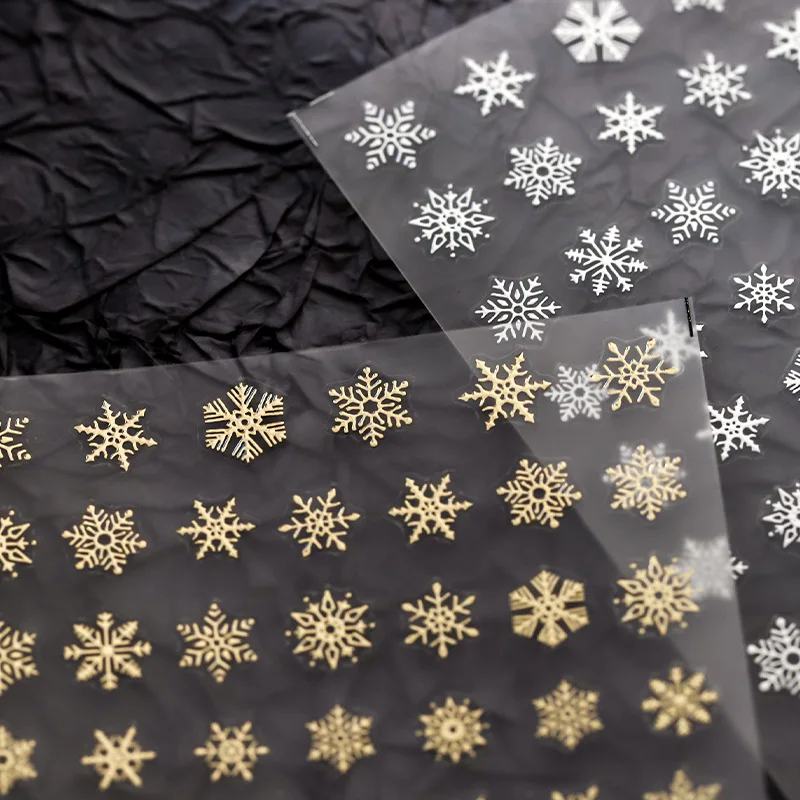 1 Sheet 5D Realistic 3D Gold Stamping Laser Silver Ice Crystal Snowflake Adhesive Nail Art Stickers Decals Manicure Ornaments
1 Sheet 5D Realistic 3D Gold Stamping Laser Silver Ice Crystal Snowflake Adhesive Nail Art Stickers Decals Manicure Ornaments