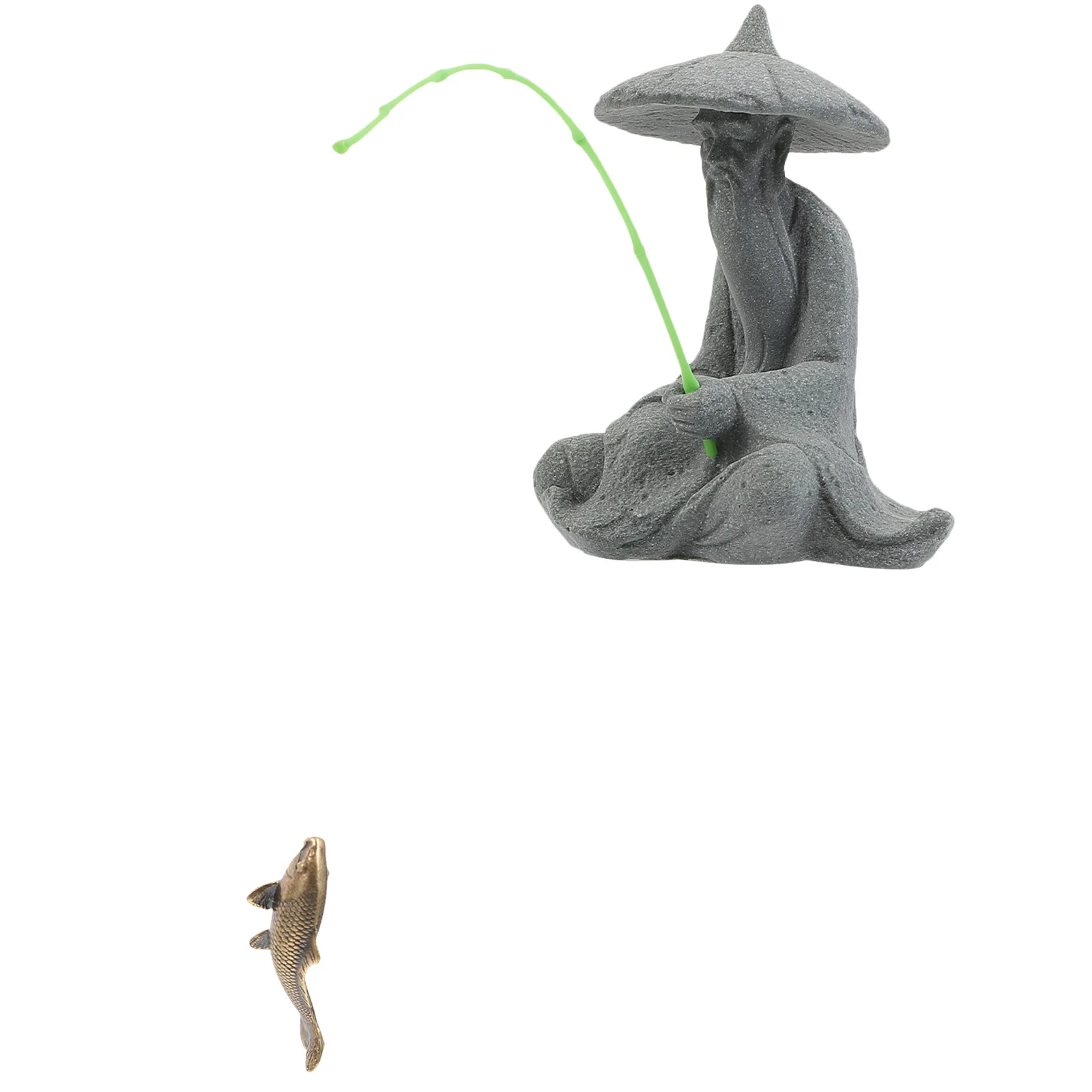 Resin Fisherman Rockery Ornament For Aquarium Bonsai Decor Desktop Landscape Miniature Home Garden Statue Fish Tank Accessory
Resin Fisherman Rockery Ornament For Aquarium Bonsai Decor Desktop Landscape Miniature Home Garden Statue Fish Tank Accessory