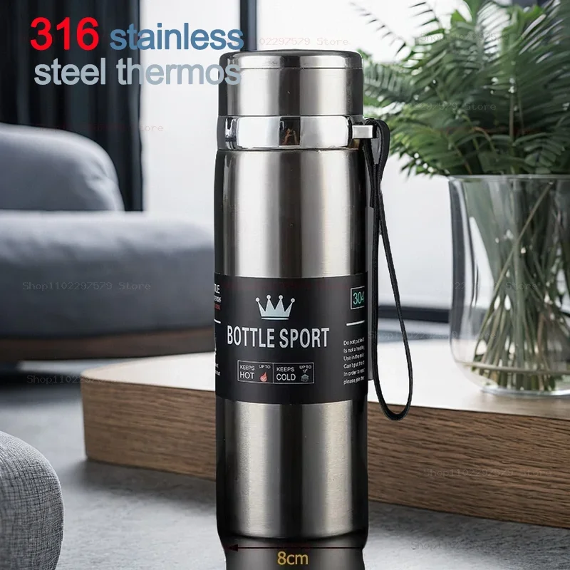 316 stainless steel outdoor car portable cup large capacity 1000ml men and women business tea separation cup keeps cold
316 stainless steel outdoor car portable cup large capacity 1000ml men and women business tea separation cup keeps cold
