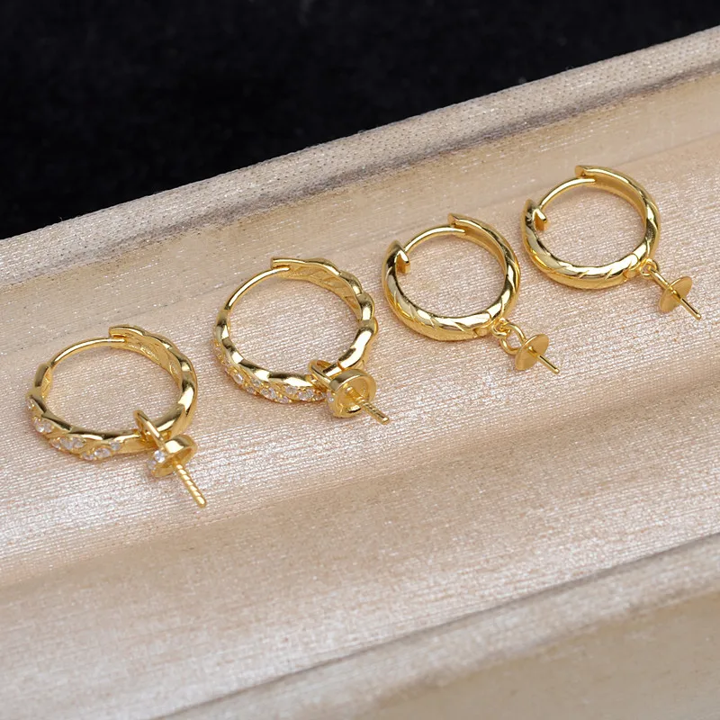 Серьги из стерлингового серебра 925 пробы, базовые крепления, крепления для ювелирных изделий, аксессуары для жемчуга 8-12 мм, 3 пары/лот 
Серьги из стерлингового серебра 925 пробы, базовые крепления, крепления для ювелирных изделий, аксессуары для жемчуга 8-12 мм, 3 пары/лот
