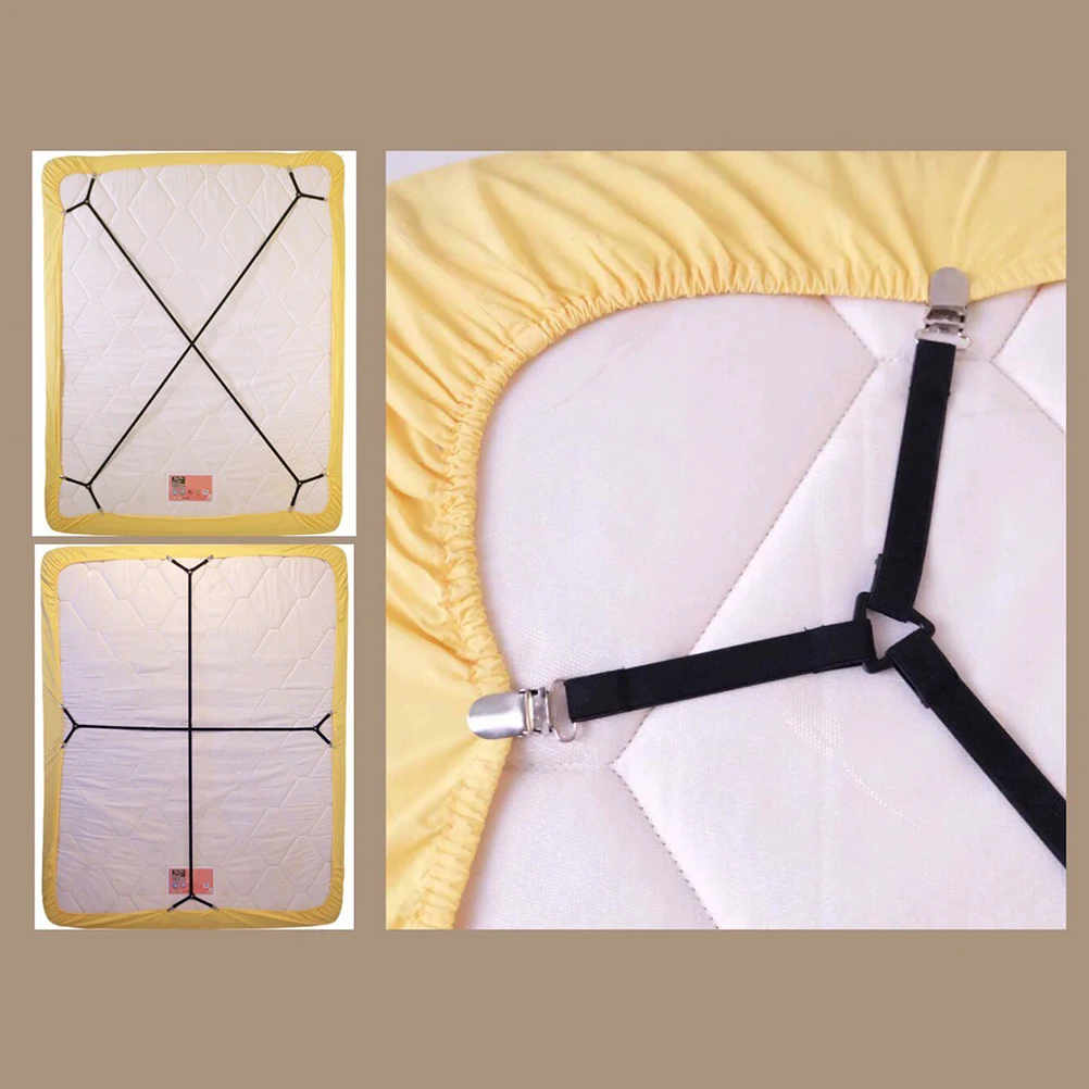 2pcs Sheet Fasteners Elastic Buckle Clasp Anti Skid Bedspreads Cover Clip Fit Anti Skid Clasp Bedspreads All Beds Household
2pcs Sheet Fasteners Elastic Buckle Clasp Anti Skid Bedspreads Cover Clip Fit Anti Skid Clasp Bedspreads All Beds Household
