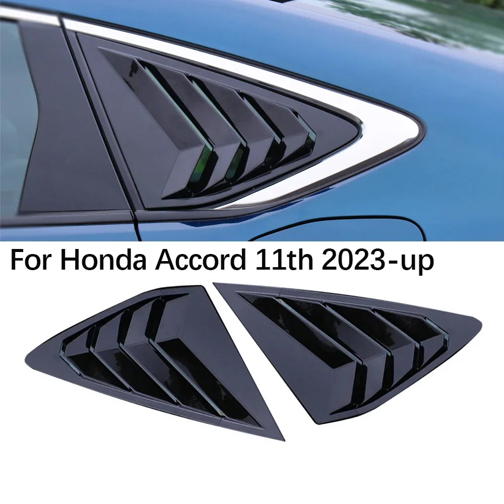 1Pair Car Window Louver Rear Side Vent For Honda Accord 11th 2023-2025 Car Triangle Shutter Side Cover Trim Sticker Accessories
1Pair Car Window Louver Rear Side Vent For Honda Accord 11th 2023-2025 Car Triangle Shutter Side Cover Trim Sticker Accessories