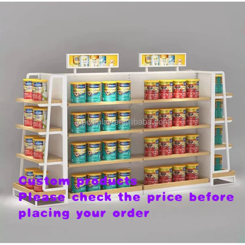 custom.Custom Light Duty Single-Sided Black White Metal Wood Gondola Shelving Supermarket Rack Retail Jewelry Display Stan
custom.Custom Light Duty Single-Sided Black White Metal Wood Gondola Shelving Supermarket Rack Retail Jewelry Display Stan