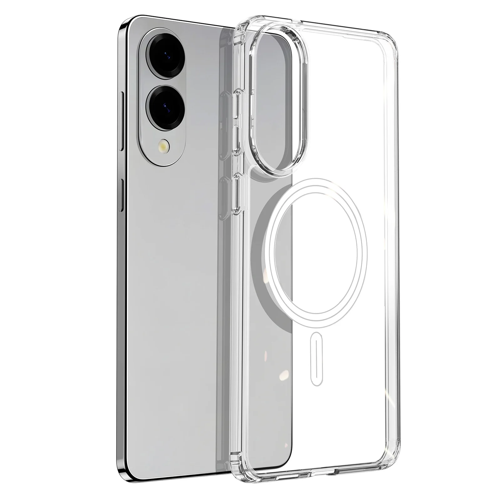 For Samsung Galaxy S25 Edge Back Cover DUX DUCIS Clin Series Clear Phone Case Compatible with MagSafe - Clear
For Samsung Galaxy S25 Edge Back Cover DUX DUCIS Clin Series Clear Phone Case Compatible with MagSafe - Clear