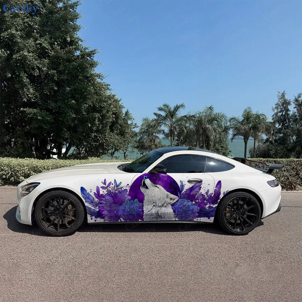 2pcs Roaring White Wolf Sticker, Durable, Fade-resistant, Enhance The Beauty Of Your Vehicle Bold Art Design Car Vinyl Wrap
2pcs Roaring White Wolf Sticker, Durable, Fade-resistant, Enhance The Beauty Of Your Vehicle Bold Art Design Car Vinyl Wrap