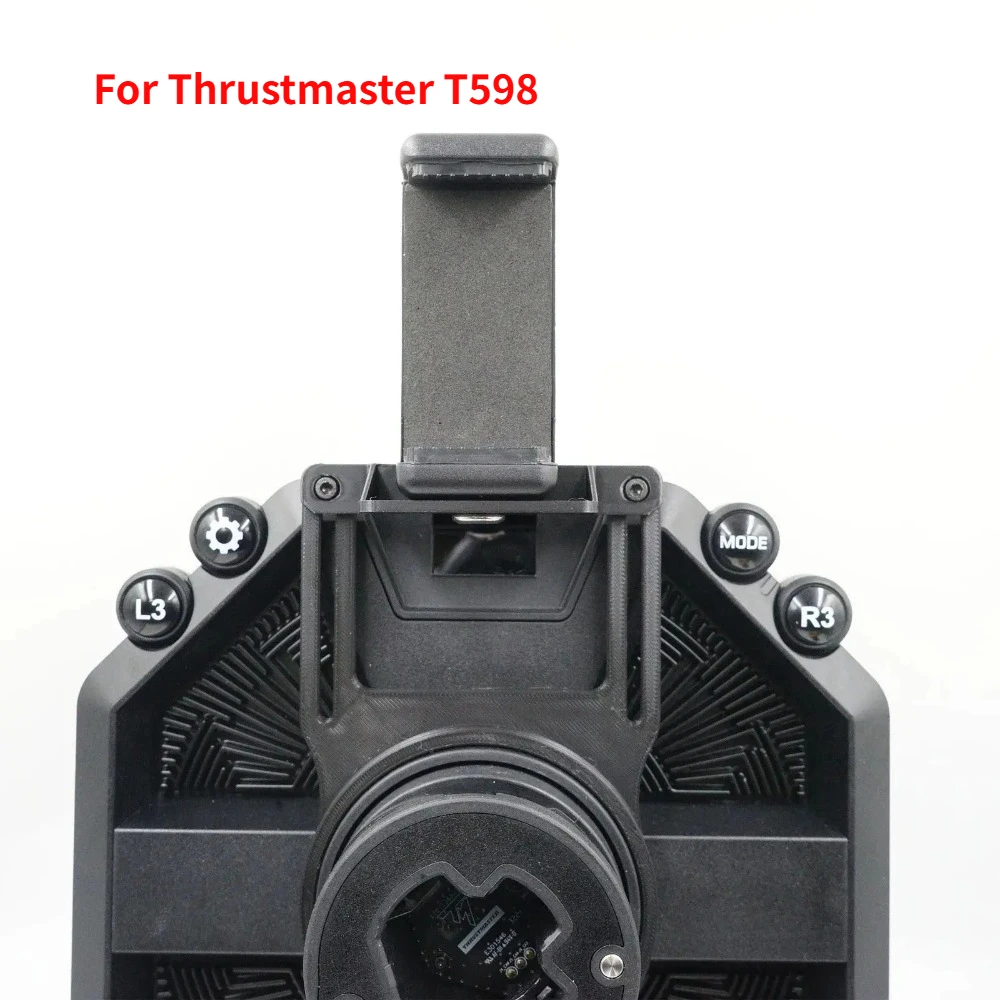3D Printing Phone Holder Phone Mount Compatible for Thrustmaster T598 Steering Wheel Base
3D Printing Phone Holder Phone Mount Compatible for Thrustmaster T598 Steering Wheel Base