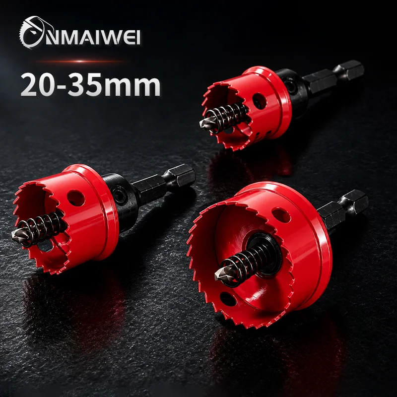 Hole Saw Set M42 HSS Bi-Metal 20,25,32MM Hex Shank Impact Hole Cutter Set for Drilling Thin Metal,Stainless Steel,Mild Steel
Hole Saw Set M42 HSS Bi-Metal 20,25,32MM Hex Shank Impact Hole Cutter Set for Drilling Thin Metal,Stainless Steel,Mild Steel