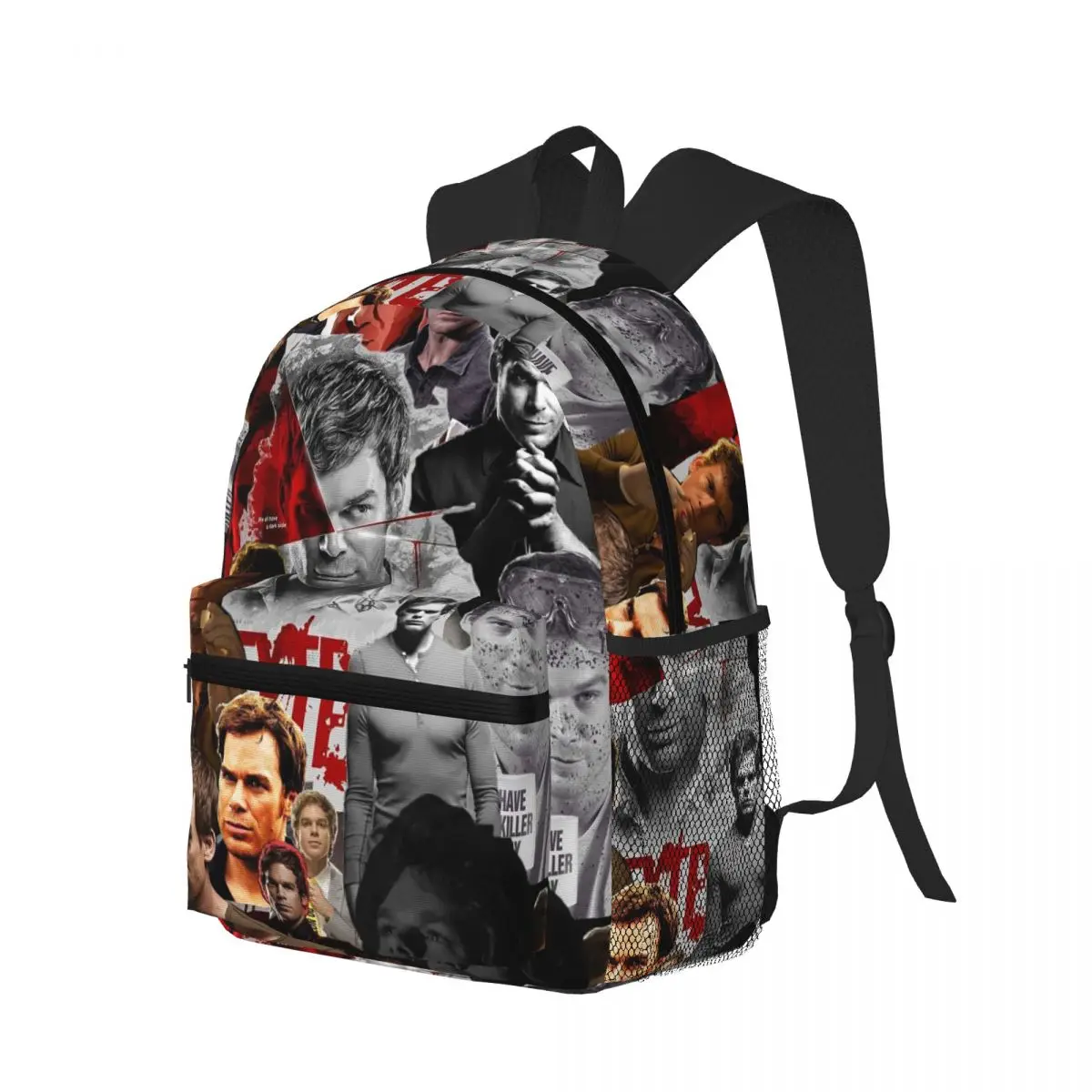 Dexter Morgan Movies Student Backpack School Bag Hiking Travel Daypack for Men Women Bookbag Shoulder Bags
Dexter Morgan Movies Student Backpack School Bag Hiking Travel Daypack for Men Women Bookbag Shoulder Bags