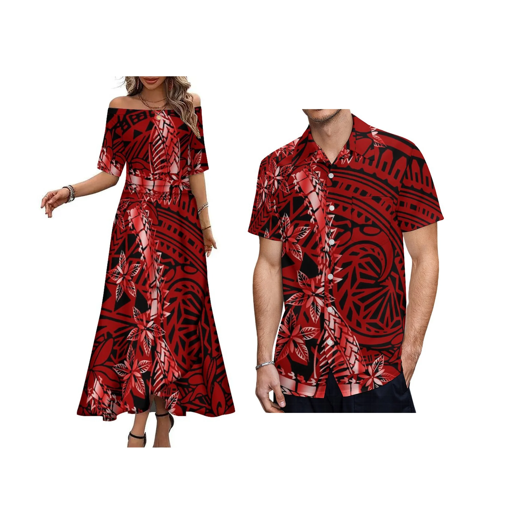Festival Celebration Polynesian Ethnic Ladies Sexy One-Shoulder Half-Sleeve Maxi Samoan Island-Style Long Dress
Festival Celebration Polynesian Ethnic Ladies Sexy One-Shoulder Half-Sleeve Maxi Samoan Island-Style Long Dress