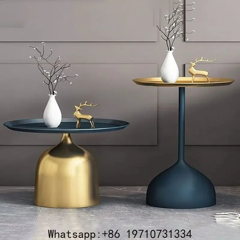 Nordic Creative Small Coffee Table Living Room Sofa Side Table Wrought Iron Golden Small Round Table Wrought Iron Corner Tables
Nordic Creative Small Coffee Table Living Room Sofa Side Table Wrought Iron Golden Small Round Table Wrought Iron Corner Tables