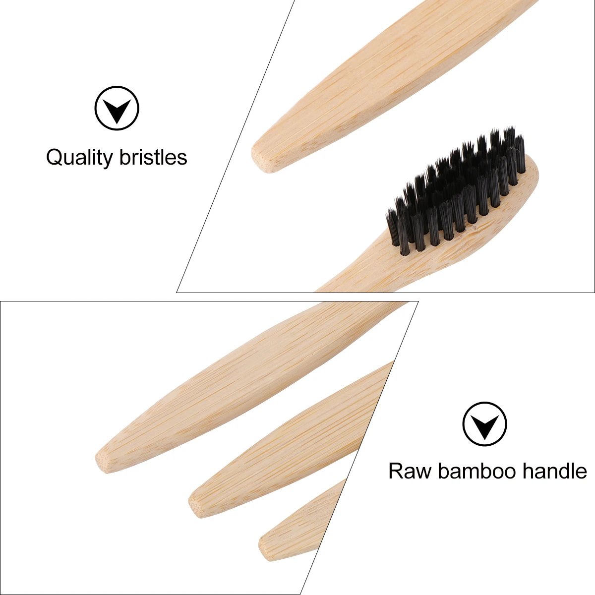 10 Pcs Toothbrush Set Eco Friendly Adult Bamboo Toothbrush Manual Bacteria Prevention Dry Handle Oral Health
10 Pcs Toothbrush Set Eco Friendly Adult Bamboo Toothbrush Manual Bacteria Prevention Dry Handle Oral Health