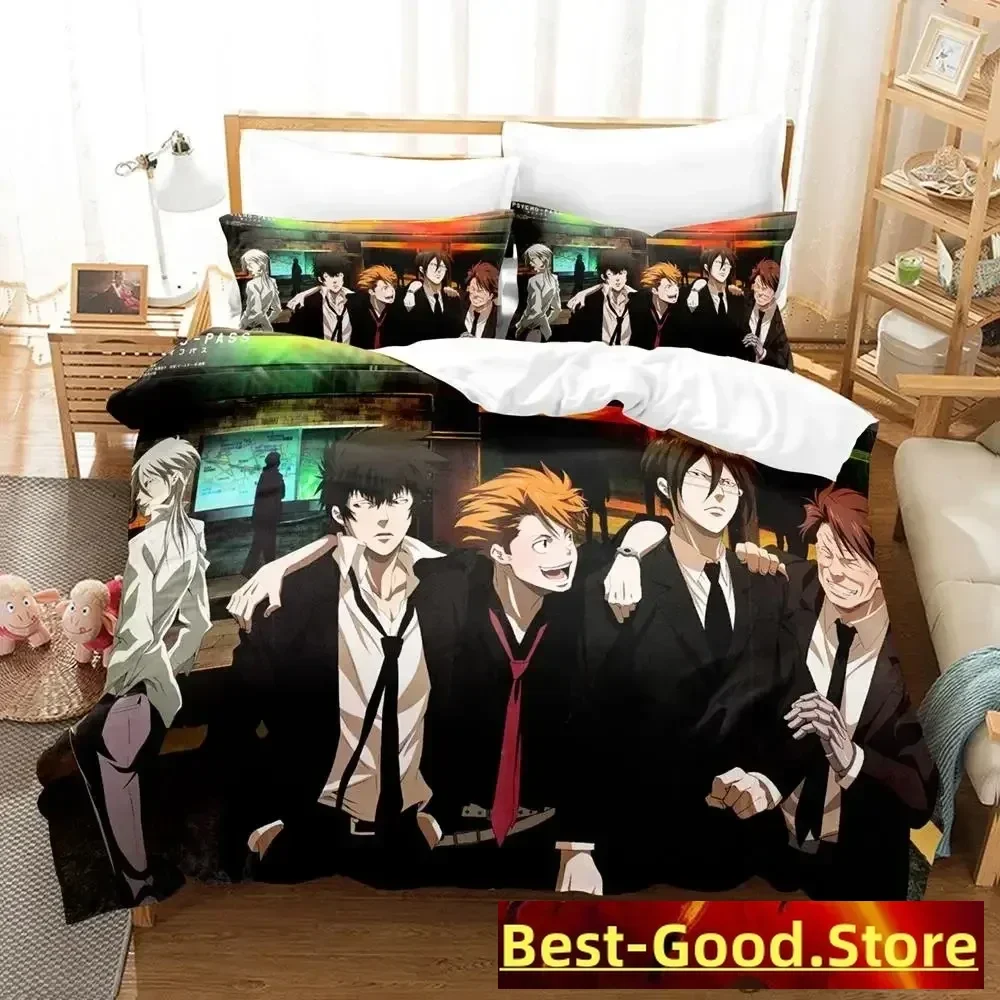 New Psycho Pass Bedding Set Single Twin Full Queen King Size Bed Set Adult Kid Bedroom Duvet cover Sets Anime parure de lit Bed
New Psycho Pass Bedding Set Single Twin Full Queen King Size Bed Set Adult Kid Bedroom Duvet cover Sets Anime parure de lit Bed
