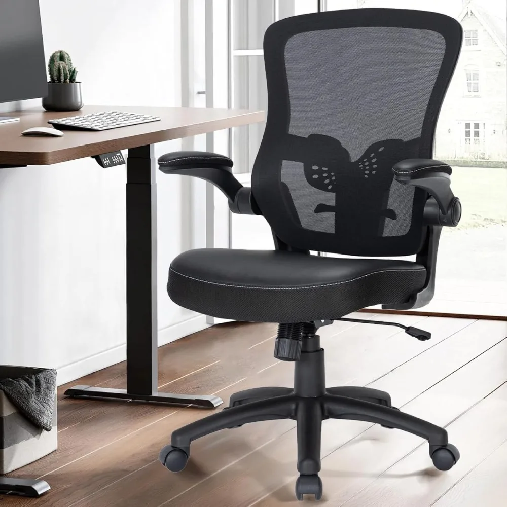 Ergonomic Desk ChairComfortable Rolling Home Office Chair With Adjustable Lumbar Support Padded Executive Chair 300lbs
Ergonomic Desk ChairComfortable Rolling Home Office Chair With Adjustable Lumbar Support Padded Executive Chair 300lbs