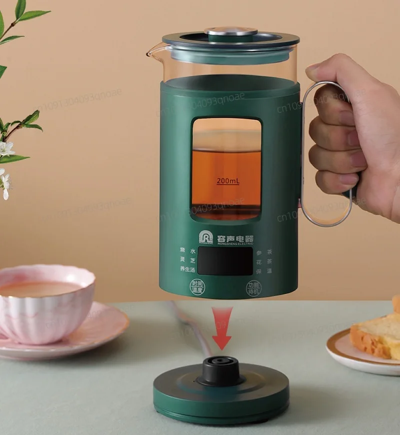 220V Mini Health Pot Office Glass Flower Teapot Temperature Control Pot 600ml Electric Kettle Portable Tea Maker Auto Keep Warm
220V Mini Health Pot Office Glass Flower Teapot Temperature Control Pot 600ml Electric Kettle Portable Tea Maker Auto Keep Warm