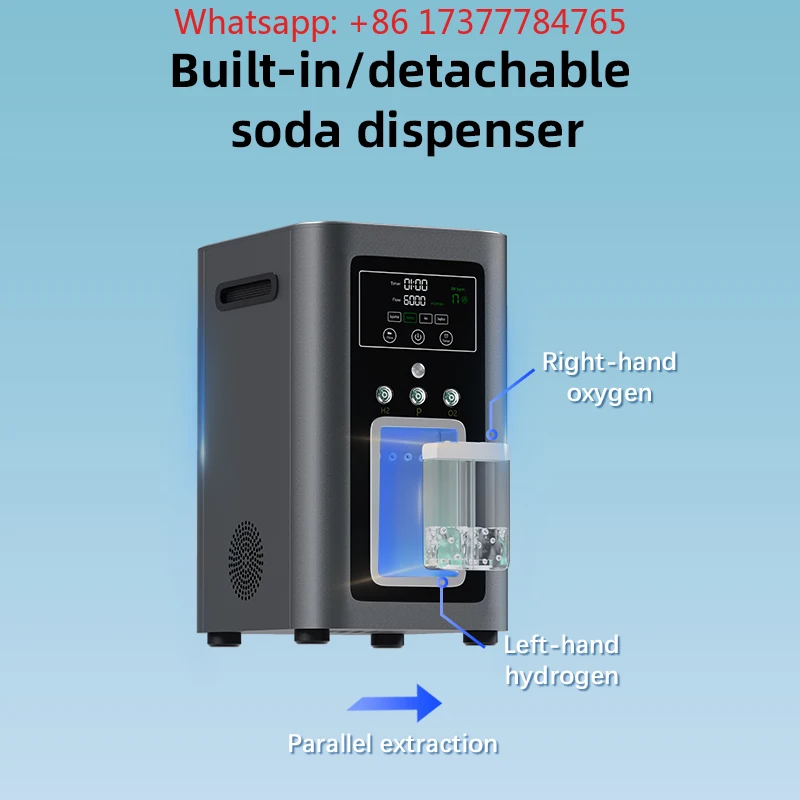 Home Use Electrolysis Generator, High Quality 1200ml Pulse Inhalation Machine
Home Use Electrolysis Generator, High Quality 1200ml Pulse Inhalation Machine