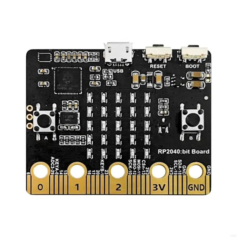 896F RP2040 Bit Board Development Board Size and Port High Compatible BBC Micro Bi
896F RP2040 Bit Board Development Board Size and Port High Compatible BBC Micro Bi