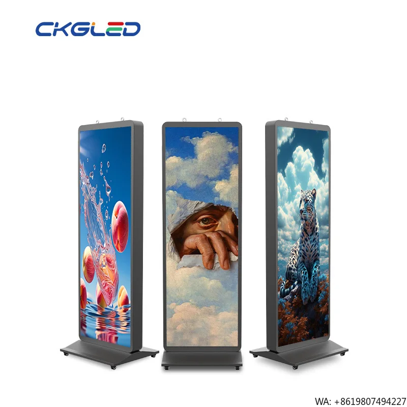 Led Poster Screen Outdoor Waterproof Full Color Advertising LED Poster Display
Led Poster Screen Outdoor Waterproof Full Color Advertising LED Poster Display