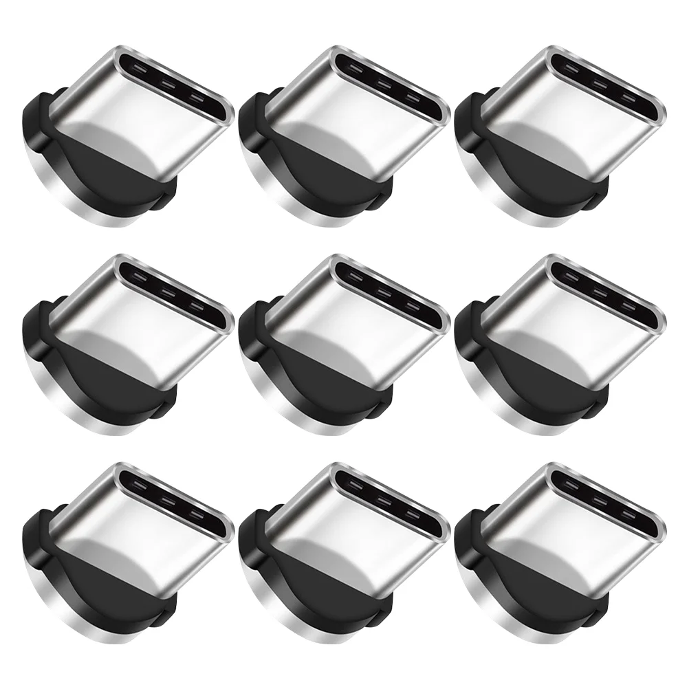 9 Pcs Chargers Magnetic Charging Cable Cell Phone USB Adapter Connector Accessories
9 Pcs Chargers Magnetic Charging Cable Cell Phone USB Adapter Connector Accessories