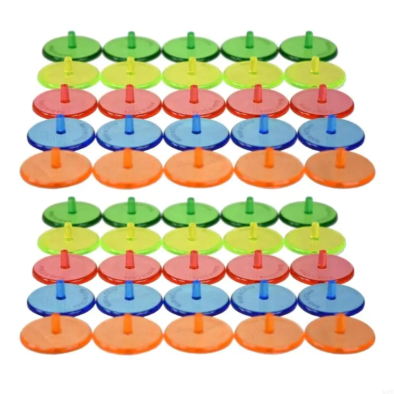 50Pcs 24mm Clear Plastic Flat Golf Balls Markers Golf Balls Position Mark Markers
50Pcs 24mm Clear Plastic Flat Golf Balls Markers Golf Balls Position Mark Markers