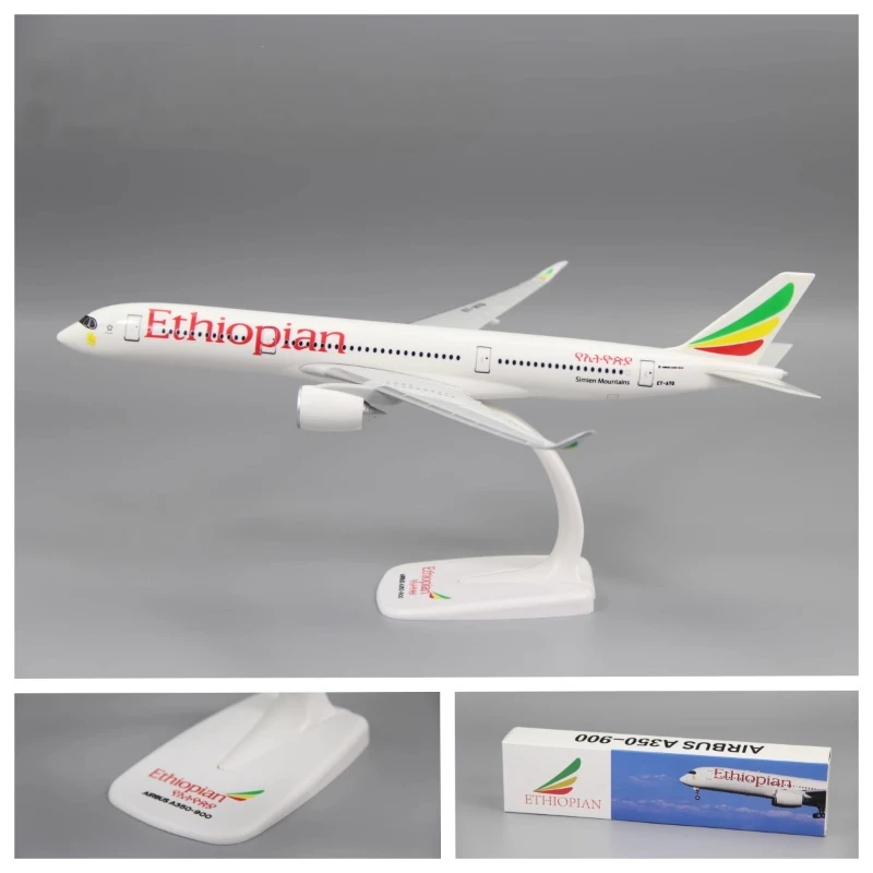 2025 New 1/200 Scale A350-900 Ethiopian Airline Aircraft Plastic ABS Assembly Plane Model Airplanes Toy Collection Display Gift
2025 New 1/200 Scale A350-900 Ethiopian Airline Aircraft Plastic ABS Assembly Plane Model Airplanes Toy Collection Display Gift