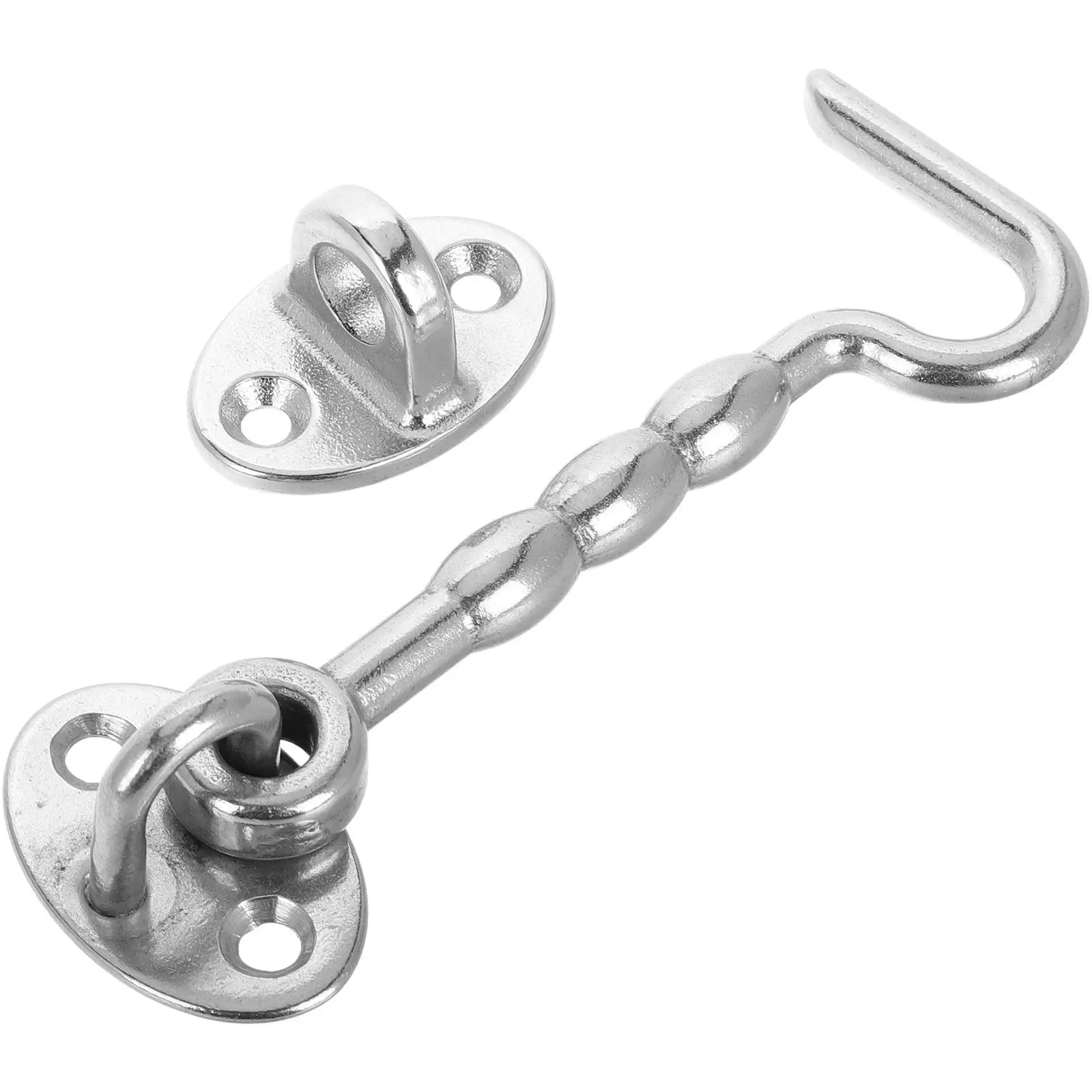 Stainless Steel Windproof Hooks Latch for Doors Windows Yachts Boats Hardware Barn Door Lock Gate Connection Hook Easy Install
Stainless Steel Windproof Hooks Latch for Doors Windows Yachts Boats Hardware Barn Door Lock Gate Connection Hook Easy Install