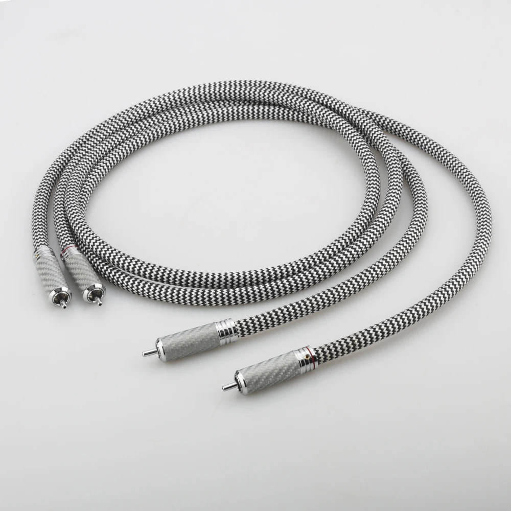 Pair Silver Plated Analogue RCA Audio Cable RCA Stereo Cable Dual 2 x RCA Male to 2 x RCA Male Audio Cable For Amplifiers
Pair Silver Plated Analogue RCA Audio Cable RCA Stereo Cable Dual 2 x RCA Male to 2 x RCA Male Audio Cable For Amplifiers